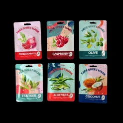 6 stk. Ansigtsmasker