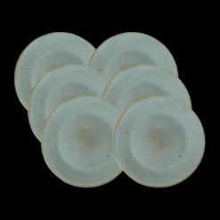 6 stk. Frokosttallerken FRANK (20,5cm) Grøn