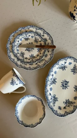 6 stk. Krus DINNA i Blå