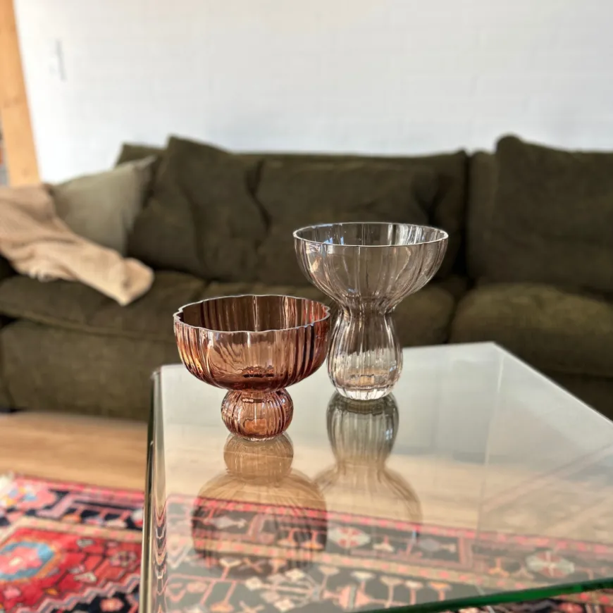 ALBUS Vase (19,5x21,4 cm) Grå