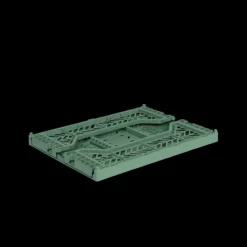Aykasa Foldekasse, Almond Green - MidiL: 40 x W: 30 x H: 14 cm