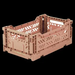 Aykasa foldekasse, warm taupe Mini L: 27 x W: 17 x H: 11 cm