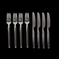 Bestiksæt Dorotea Night 8 dele Mat Stål
