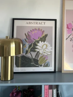 Bordlampe Macy Messinglook