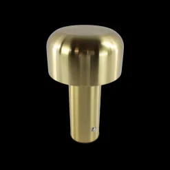 Bordlampe Maggie Messinglook m. Batteri