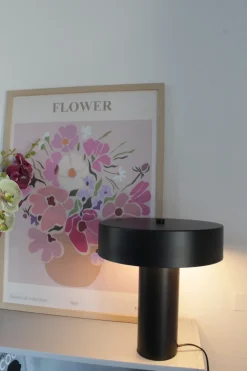 Bordlampe Molly Metal Sort