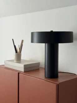 Bordlampe Molly Metal Sort