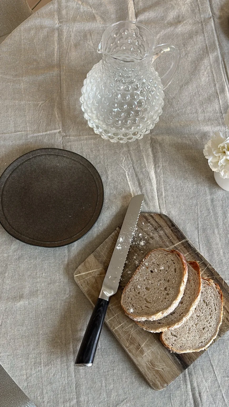 Brødkniv CLAUDE (33cm) Sort