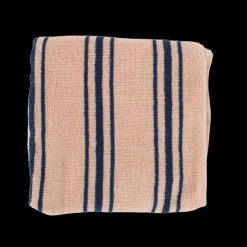 CALIX Badehåndklæde (70x140cm) Rose Smoke/Insignia Blue