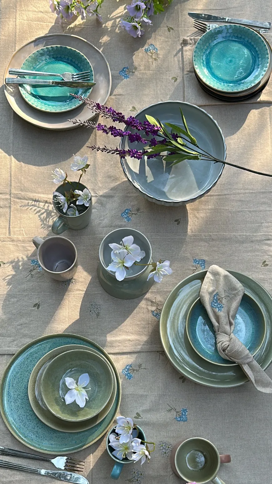 Dug m Blomst ETLA (140x270cm)