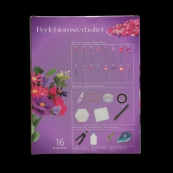 Gerbera Perleblomst Buket m. 16 Blomster