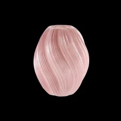 Glas Vase ANJA (H 21cm) Lyserød