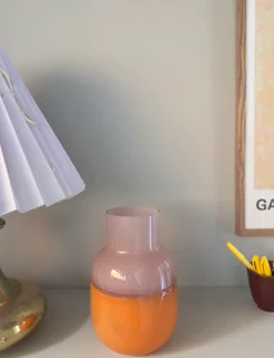 Glas Vase Evelyn (14,5x21,5cm)