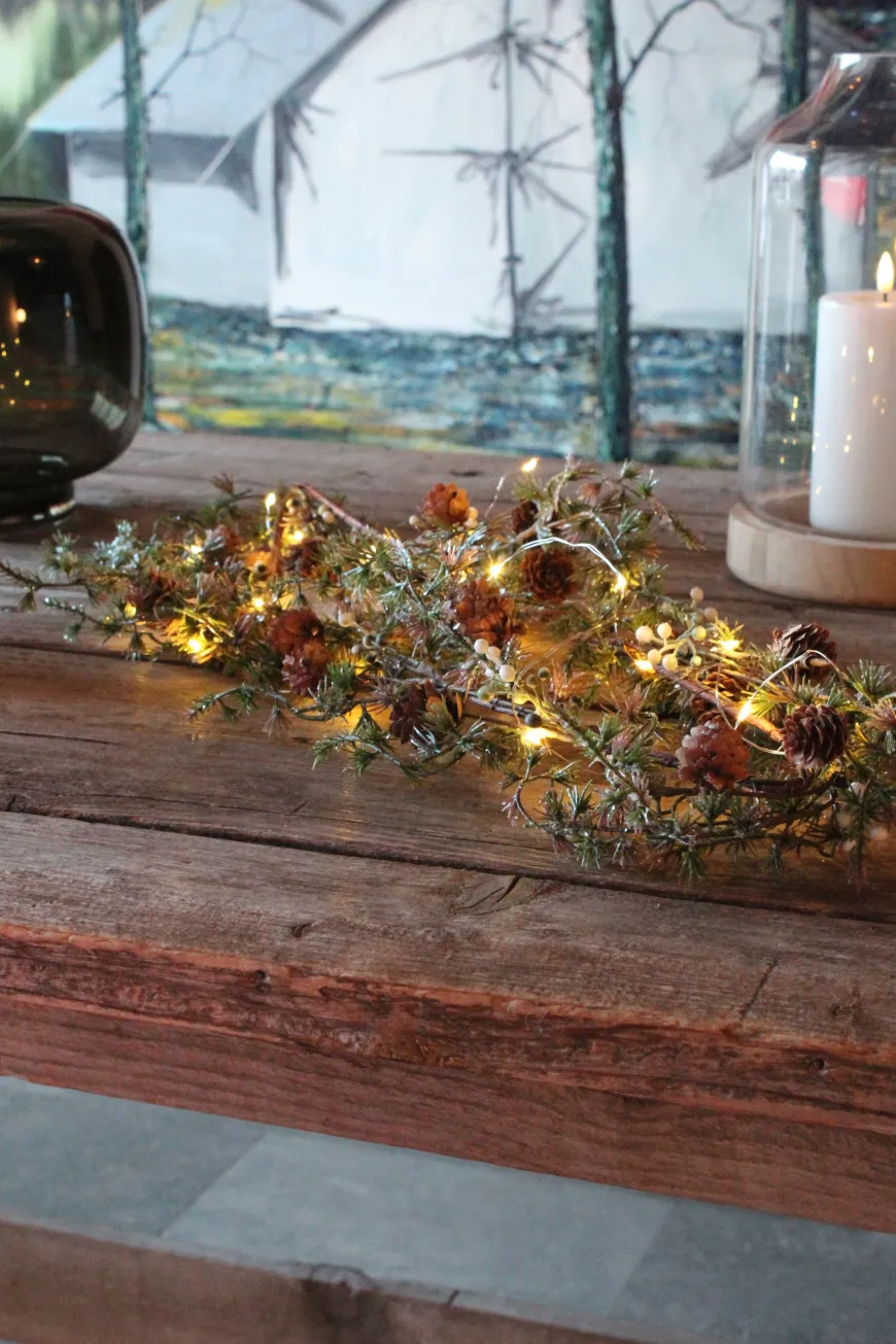 Gren med 20 LED m. Timer