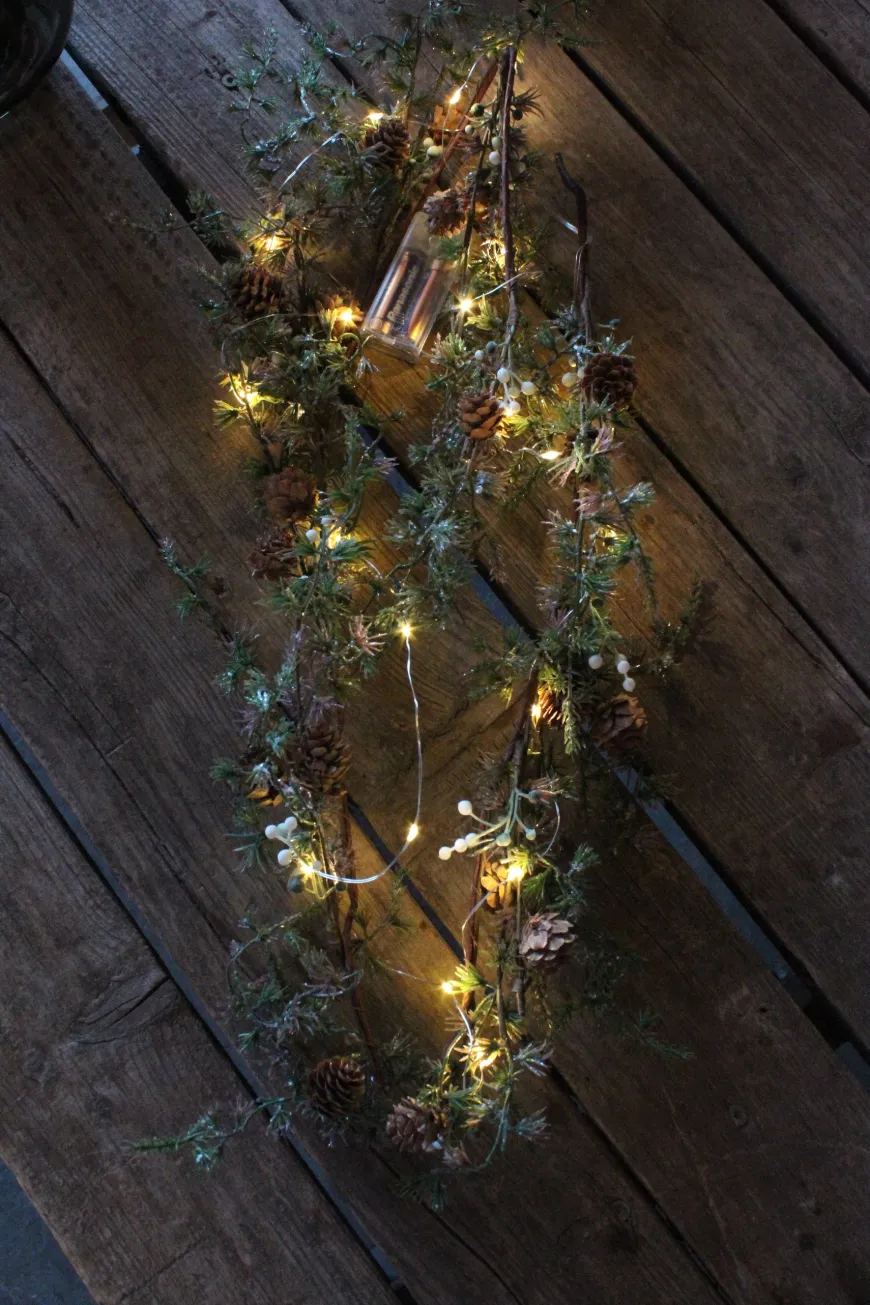 Gren med 20 LED m. Timer