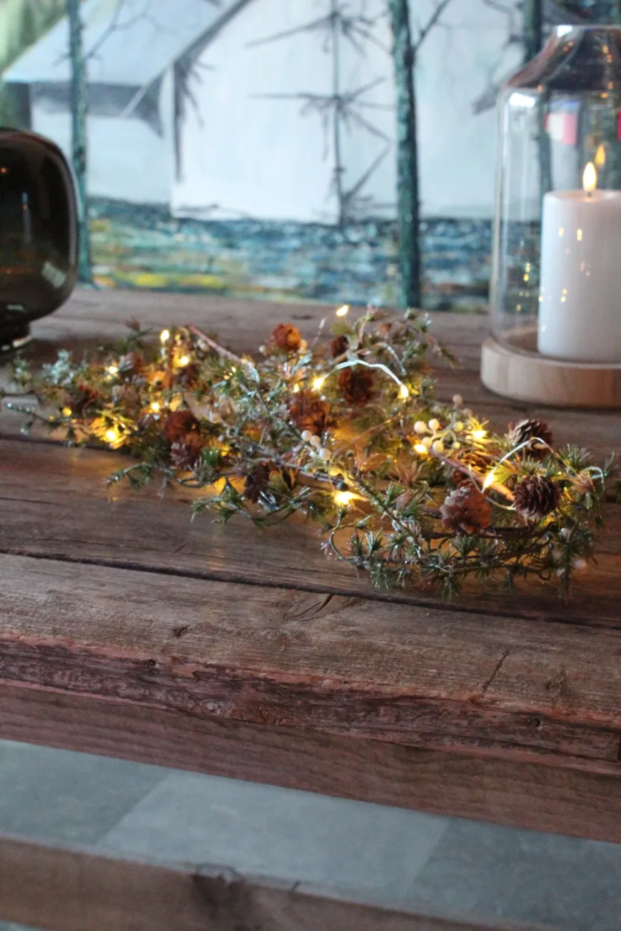 Gren med 20 LED m. Timer