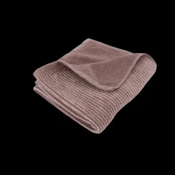 Håndklæde m Stribe CAMRON (50x100cm)Brun/Beige