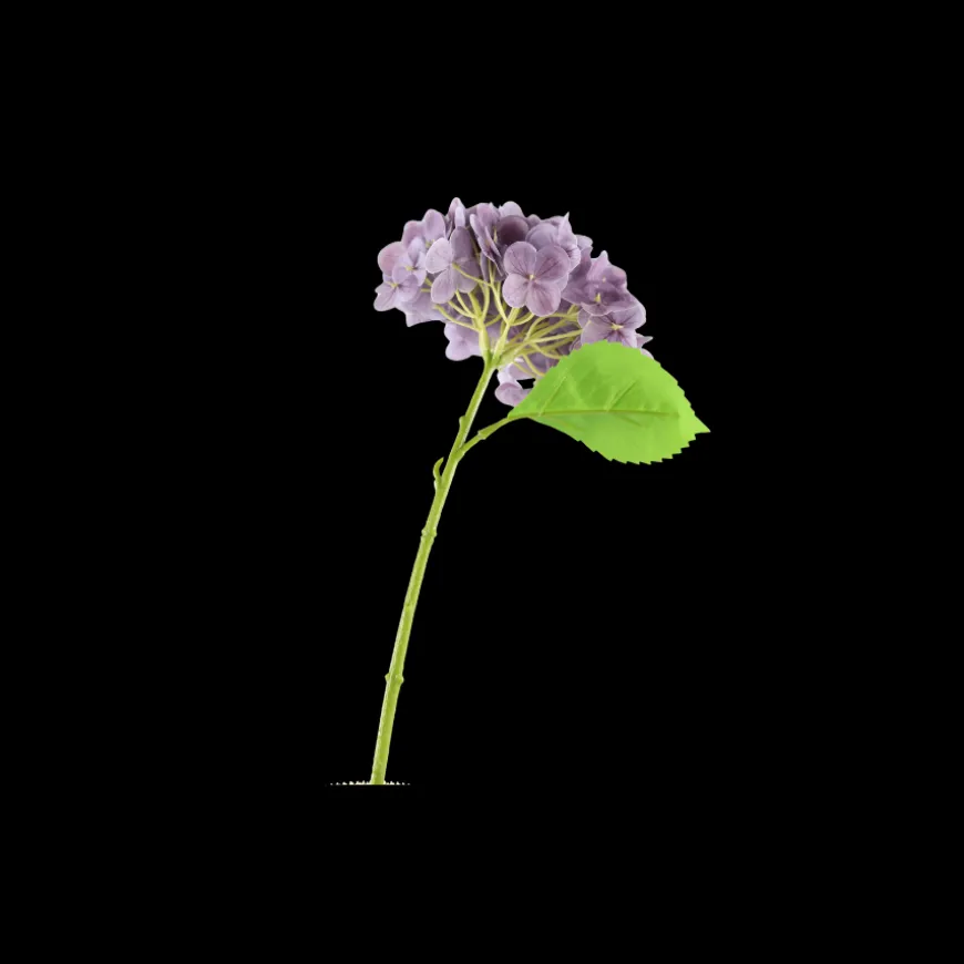 Hortensia Blomst (H32cm) Lilla