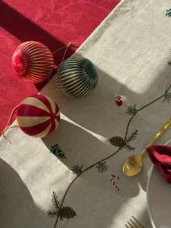 Julebordløber m Broderi (40x140cm)