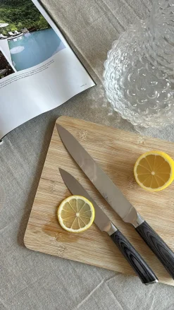 Køkkenkniv CLAUDE (33cm) Sort