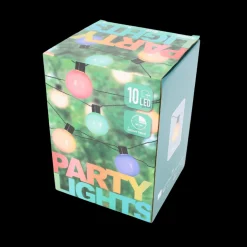 LED Festlys i Farve.