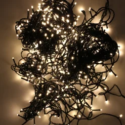 Lyskæde 480 LED Varm hvid med timer (36m)