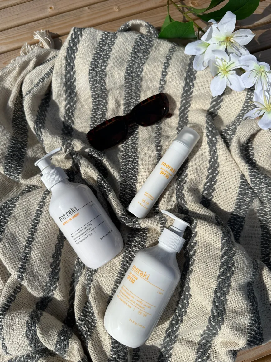 Meraki - Facial Sun Cream, Mildly Scented, White