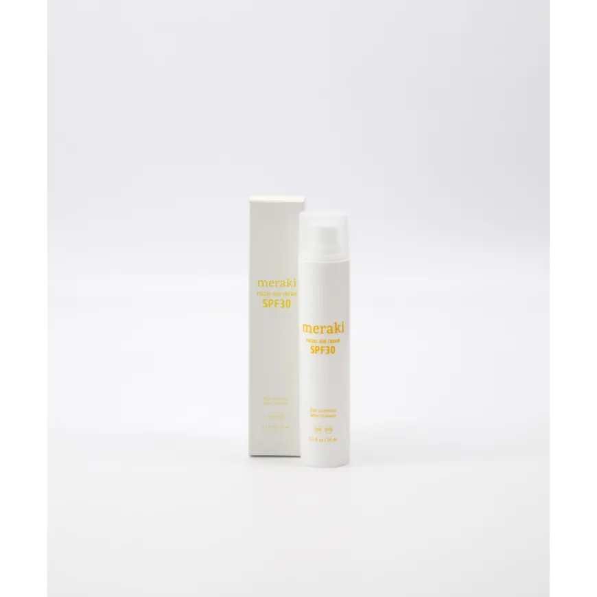 Meraki - Facial Sun Cream, Mildly Scented, White