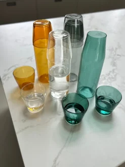 MILK Karaffel + 2 stk Glas Smoke