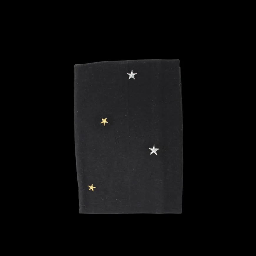 Nytårsdug m. Stjerne i Sølv og Guld (140x270cm)