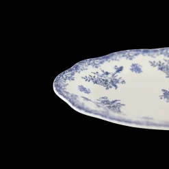 Oval Fad DINNA (30,6x21x2,4 cm) Blå