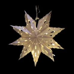 Papirsstjerne til Ophæng m. Micro LED