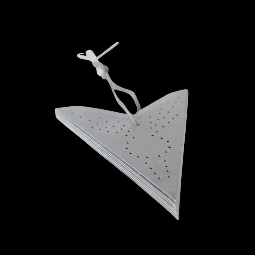 Papirsstjerne til Ophæng Sølv (45cm)