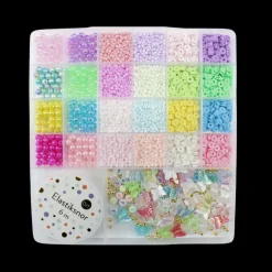 Perler i æske m/25 rum