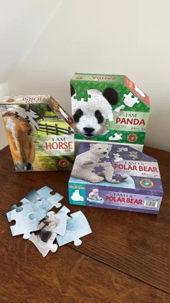 Puslespil Panda 24 brikker