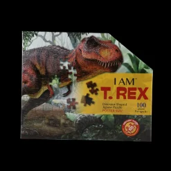 Puslespil T-Rex 100 brikker