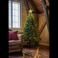 Sirius - Agnes Juletræsstjerne 20 LED Klar (18 x 6,5 x 22cm)