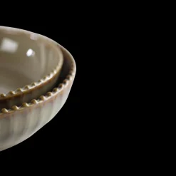 Skål FALLON (Ø22x5 cm) Reaktiv Beige