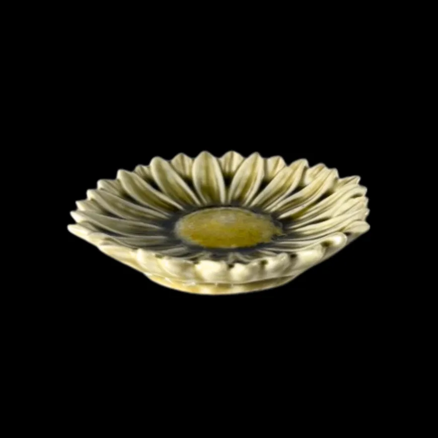 Skål i Blomst form MARTA (11,2x10,8x2,5 cm) Beige/Gul