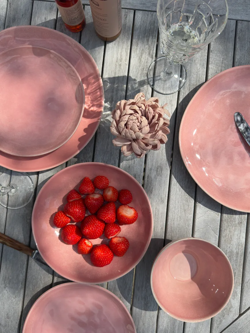 Skål MONICA Lyserød (21x4,5cm)