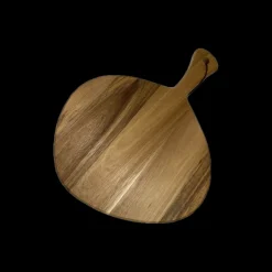 Skærebræt i Akacietræ ( Ø30X38X1,5cm).