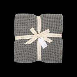 Sofie plaid 100%bomuld 140x200cm, grå