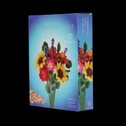 Solsikke Perleblomst Buket m. 16 Blomster