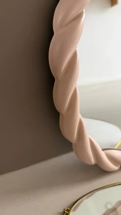 Spejl FADDA (25x34,5x2,7cm) Beige