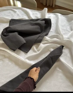 Stofserviet i Grå DENI (40x40cm)