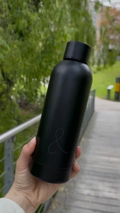 Termoflaske Sort (500ml) BASIC & MORE