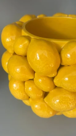 Vase BRITT (15cm) Gul