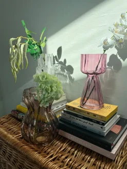 Vase FLORIO (25,5 cm) Lyserød