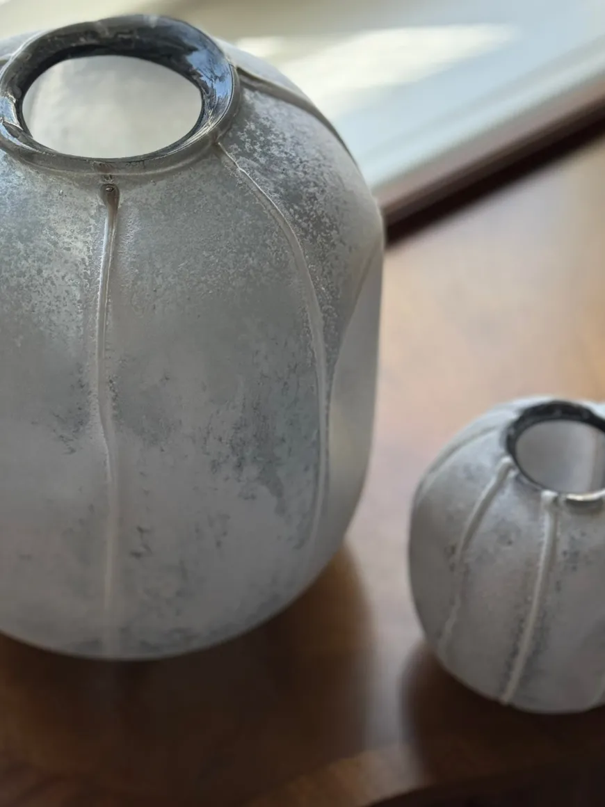 Villa Collection - Sigt Vase Smoked Pearl (13cm)